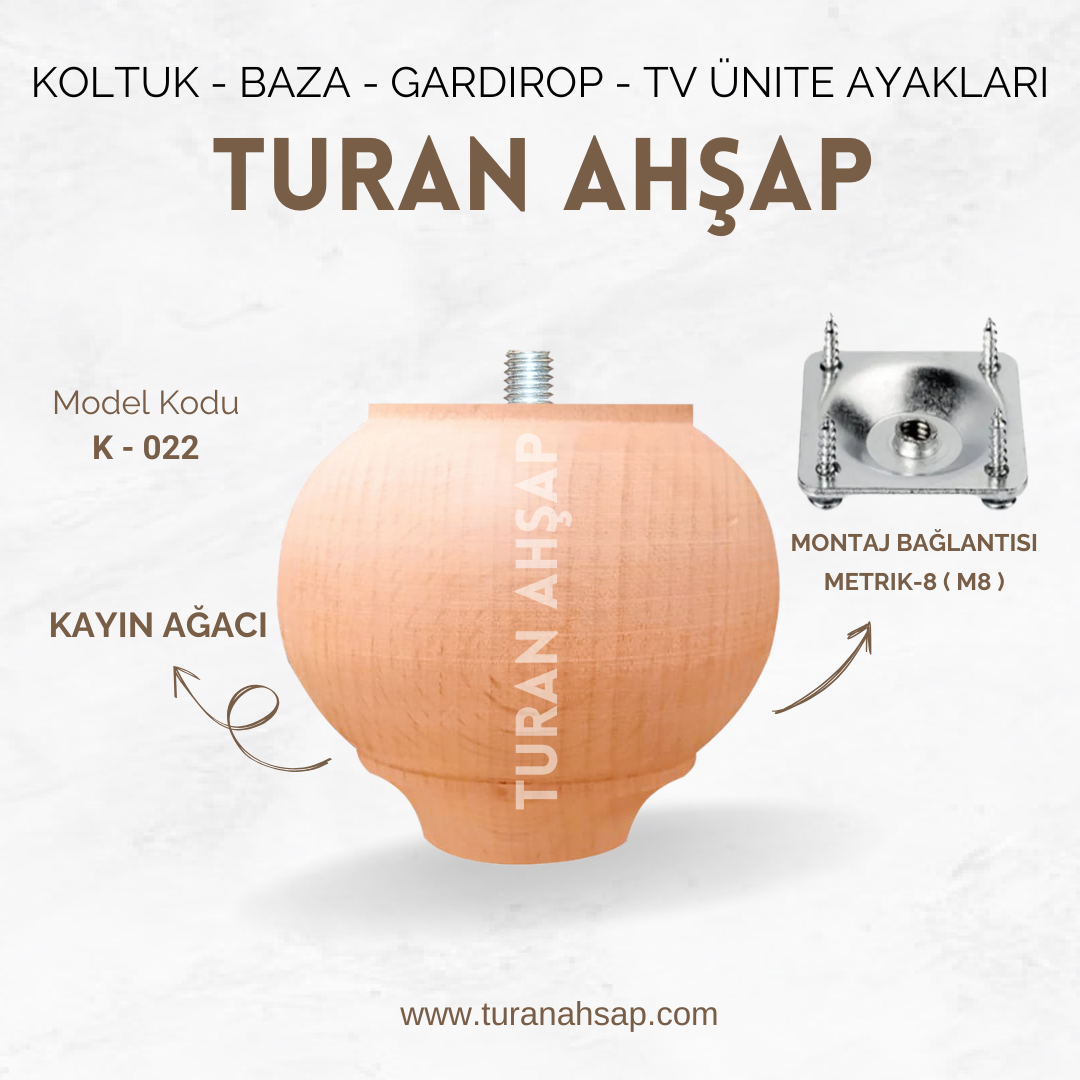 Konsol Ayağı 10x10x8 cm